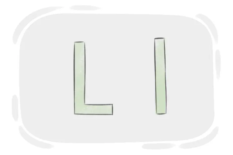 the letter l