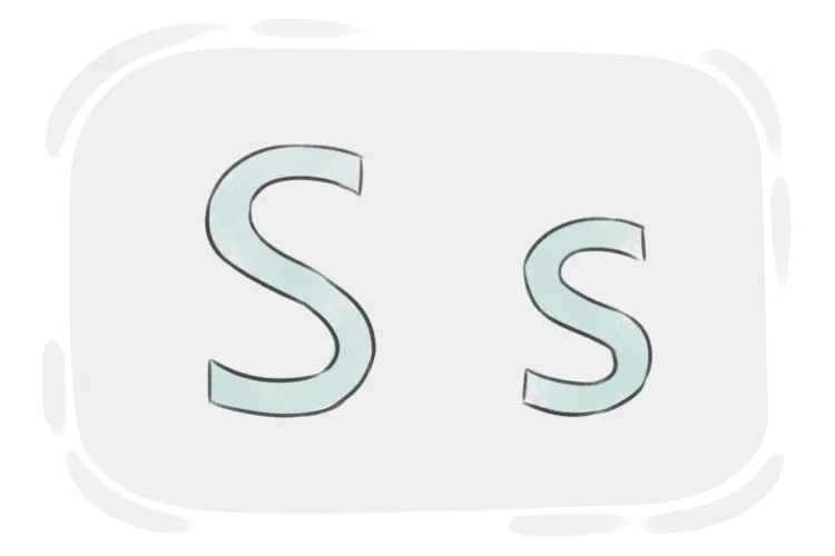 the letter s